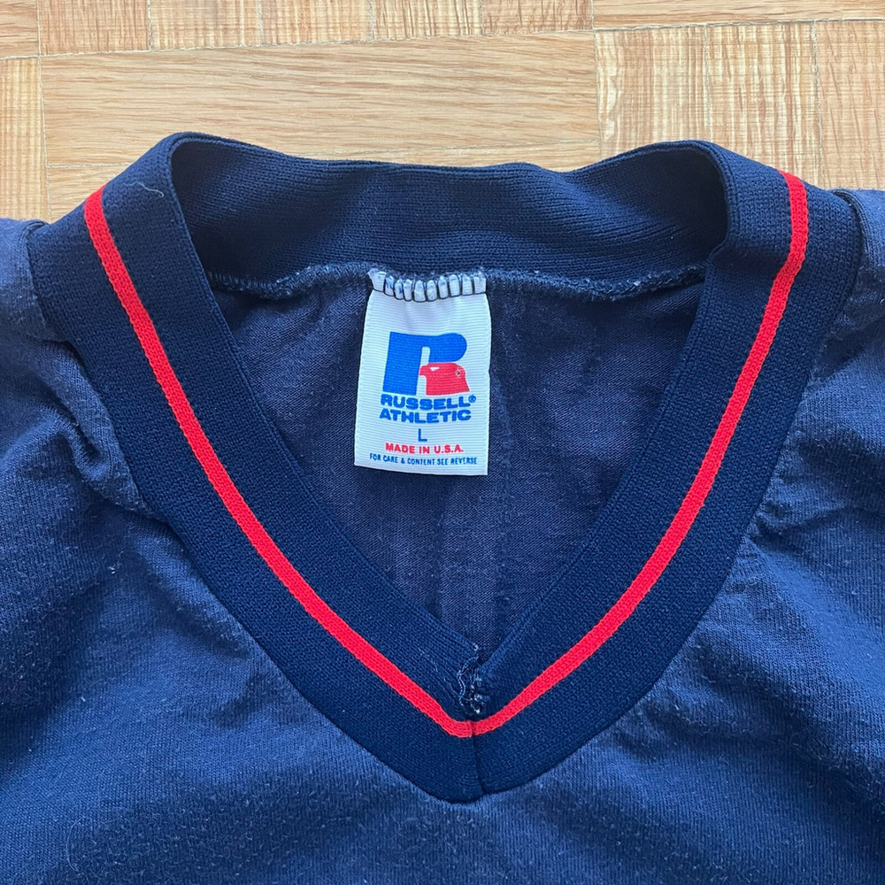 Vintage 80s Russell California Angels Made In USA Ringer Shirt #29 Size Large - Picture 4 of 5
